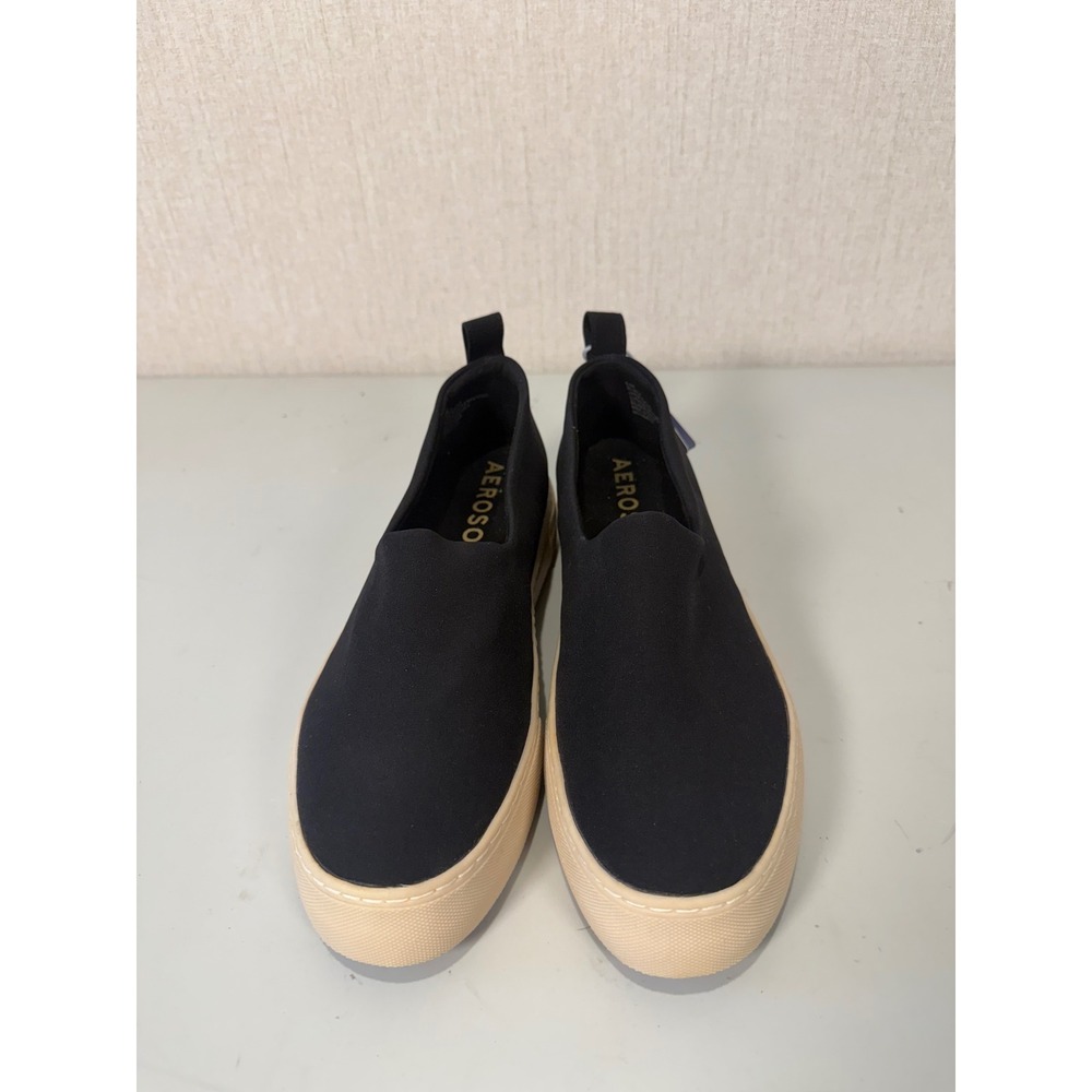Aerosoles Blakely Black Textile Platform Slip On Sneakers Womens 9.5M - Picture 10 of 10